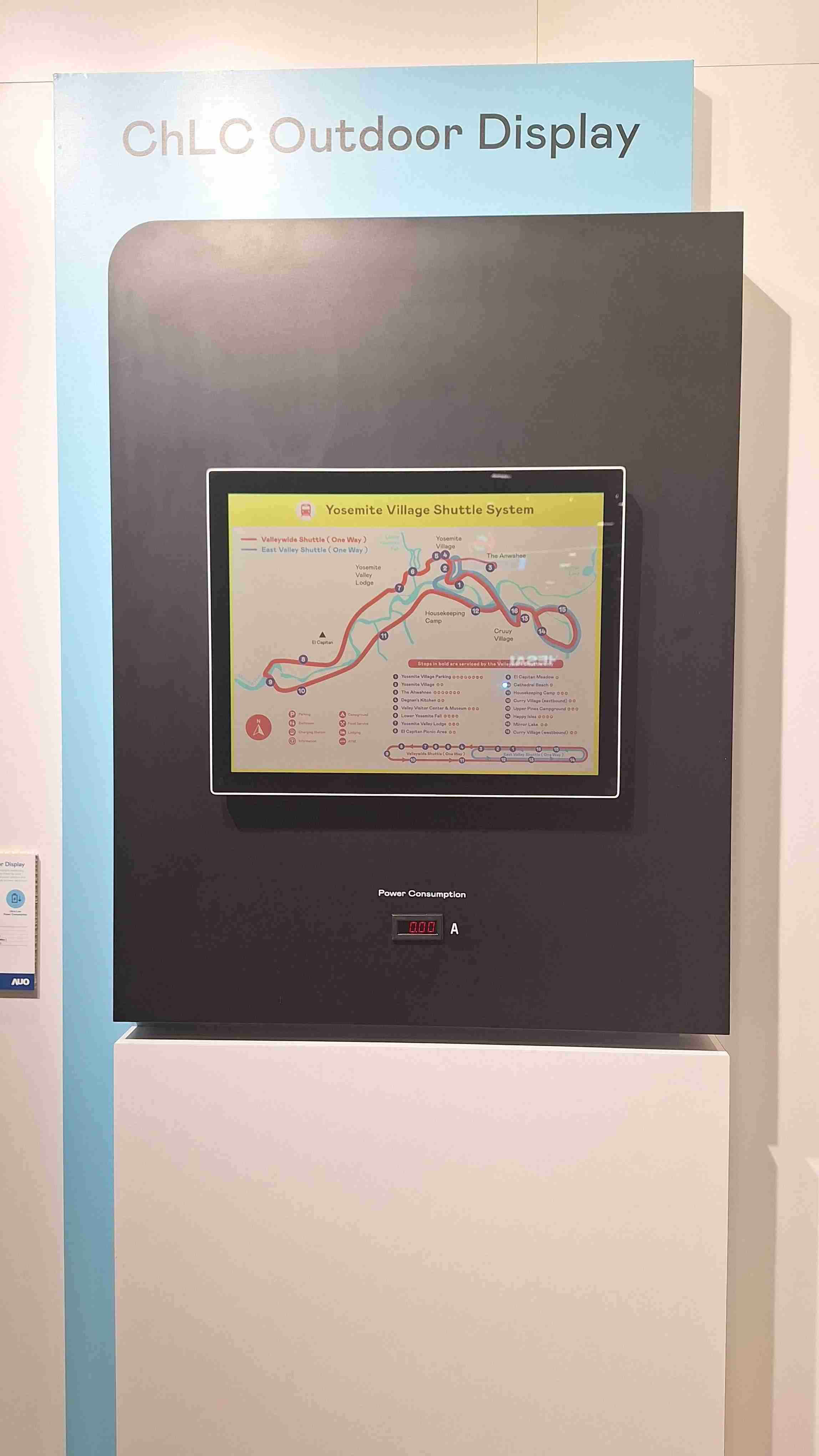 PG国际的「胆固醇液晶超低耗能户外全彩显示器」不只环保省电，，且符合户外严苛使用环境，，拥有在摄氏-30度至85度下的宽温使用优势，，并且强光愈强愈能呈现绝佳的色彩饱和度及显示效果，，，易于安装的特性将成为户外电子看板的新首选。。。